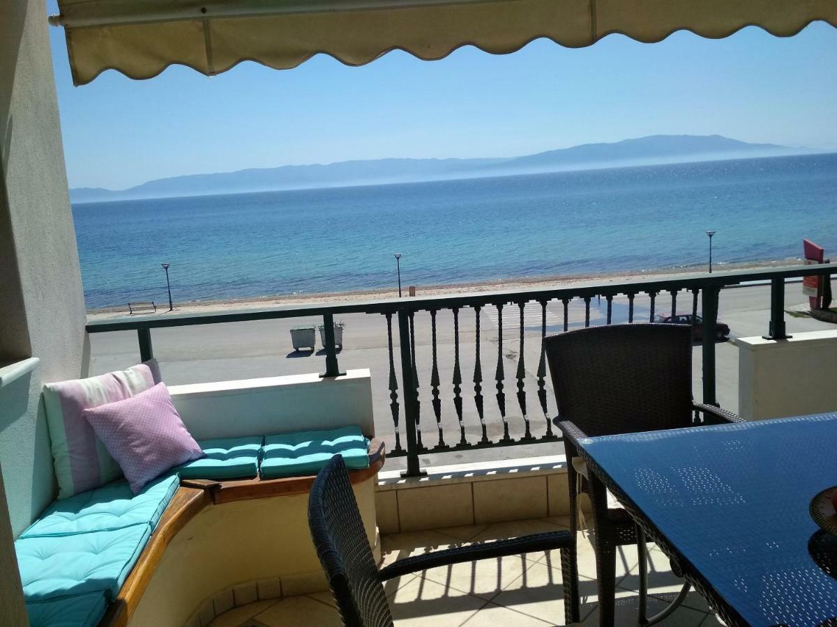 Luxury Sea View Appartement Ofrínion Buitenkant foto